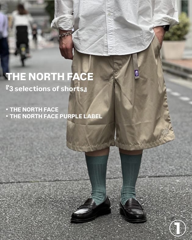 【ショーツ3選】THE NORTH FACE for BEAMS ①