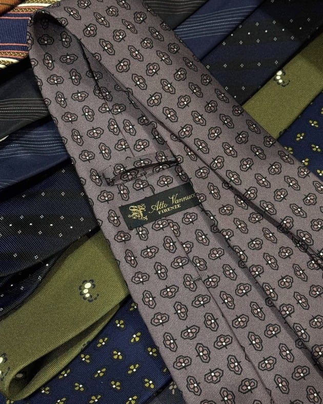〈Atto Vannucci〉25AW 新規ネクタイ入荷