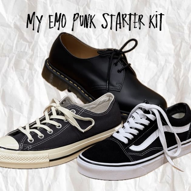 emoとpunk、カルチャーと歩く3足。