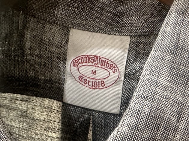 ＜Brooks Brothers＞熱い時に着用した別注プルオーバーシャツ