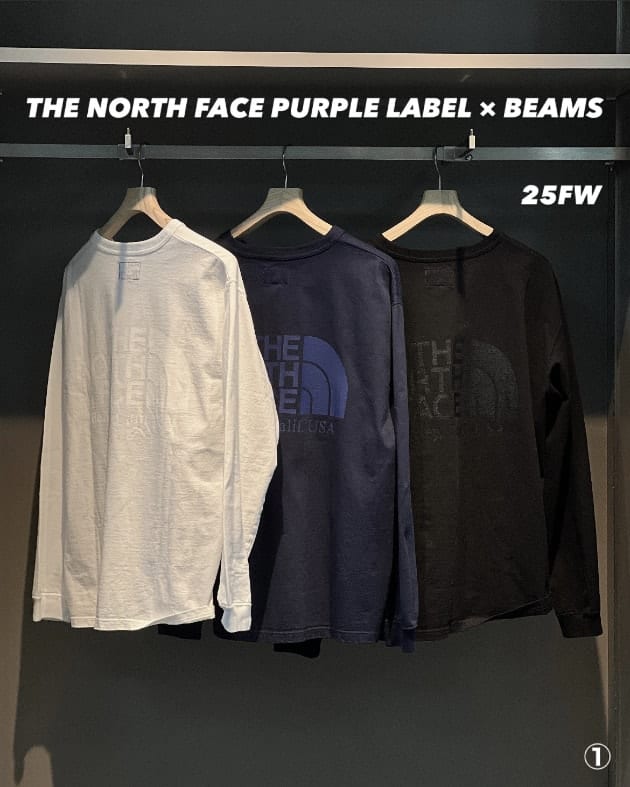 【25FW】＂THE NORTH FACE PURPLE LABEL × BEAMS＂①
