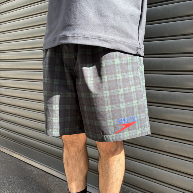 SPEEDO×BEAMSのブラックウォッチ柄ショーツ M 完売 新品 SPEEDO