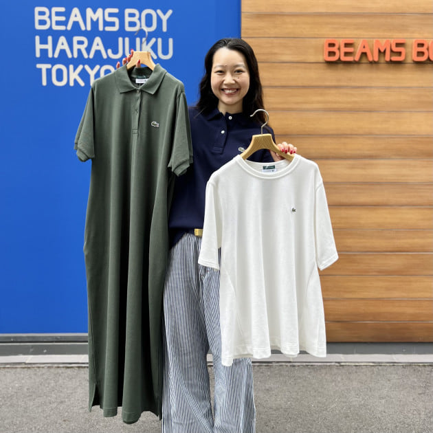 〈LACOSTE〉を深掘り〜！BEAMS BOY別注、鹿の子シリーズもご紹介！
