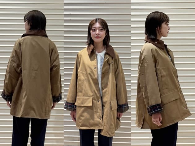 beams別注　barbourジャケット BEAMS F（ビームスF）【別注】Barbour / TRANSPORT ウォッシュド
