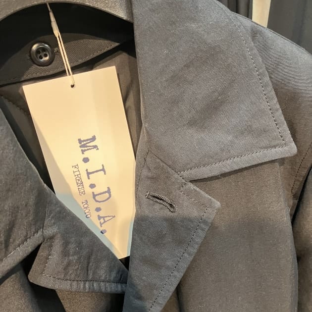 【予約品ポイントUP対象品】＜M.I.D.A.＞ライナー付き ステンカラーコート