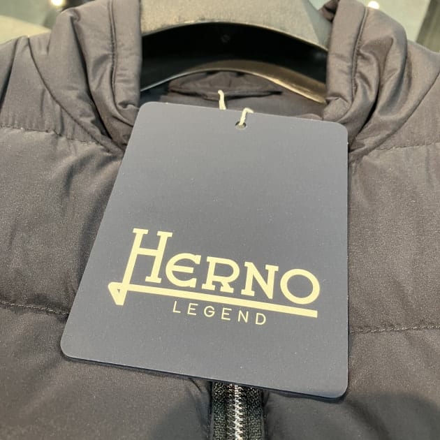 【予約品ポイントUP対象品】＜HERNO＞ナイロンダウンベスト