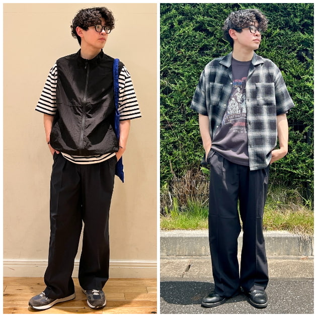 【お得にゲット】動きやすくて涼しい！ワイドパンツを使った旬コーデ