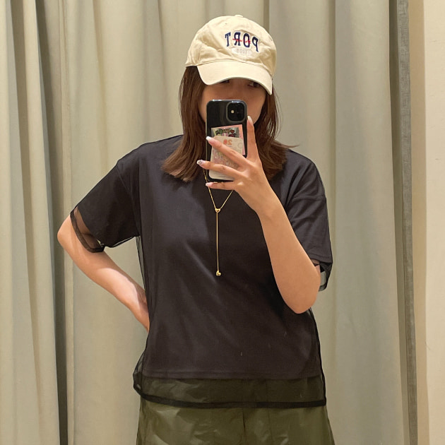 【透け感が旬！】今っぽシアートップス♡