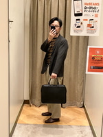 【BEAMS HEART】レザーブリーフケース