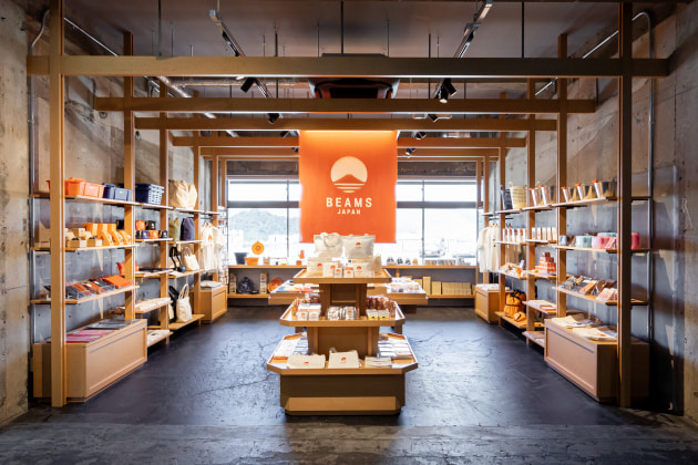 京都の玄関口、舞鶴湾を臨むビームスジャパン【BEAMS JAPAN GATE STORE】