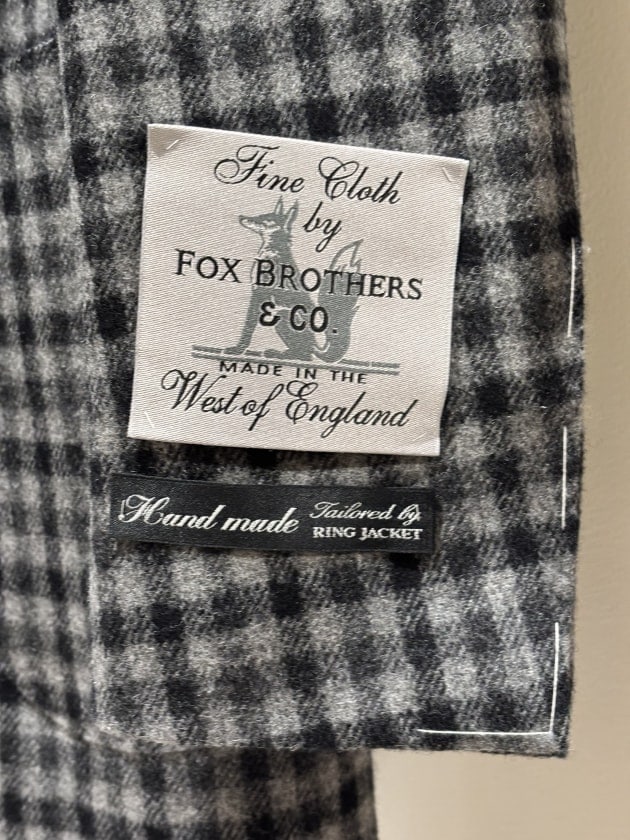 ＜New Arrival＞FOX GREY CHECK