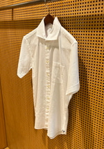 【夏こそ半袖】カラミ カッタウェイカラーシャツ