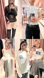 新品　MIYAO ミヤオ カフフリルロングスリーブTシャツ　Ray BEAMS 61140928232_C_2.jpg