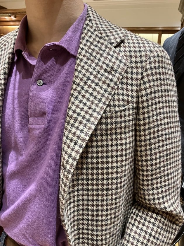 NKHC様　BEAMS F  チェックジャケット　46 ビームスエフ BEAMS F〉ディレクター西口オススメのガンクラブチェック