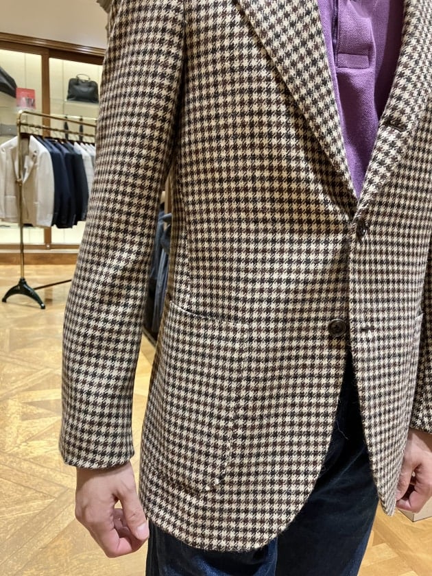 BEAMS F〉究極の？ガンクラブチェックジャケットが入荷しました