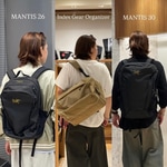 【ARC’TERYX】＂4 types of bags＂