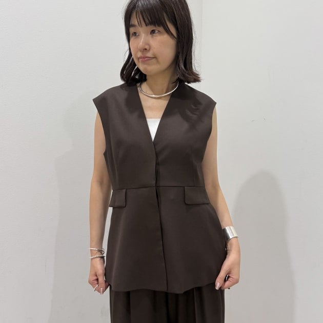 Demi-Luxe BEAMS ✨新品タグ　ダブルフェイス　ロングジレ　ベルト ビームス別注事典 》 vol.96｜ビームス 高松｜BEAMS