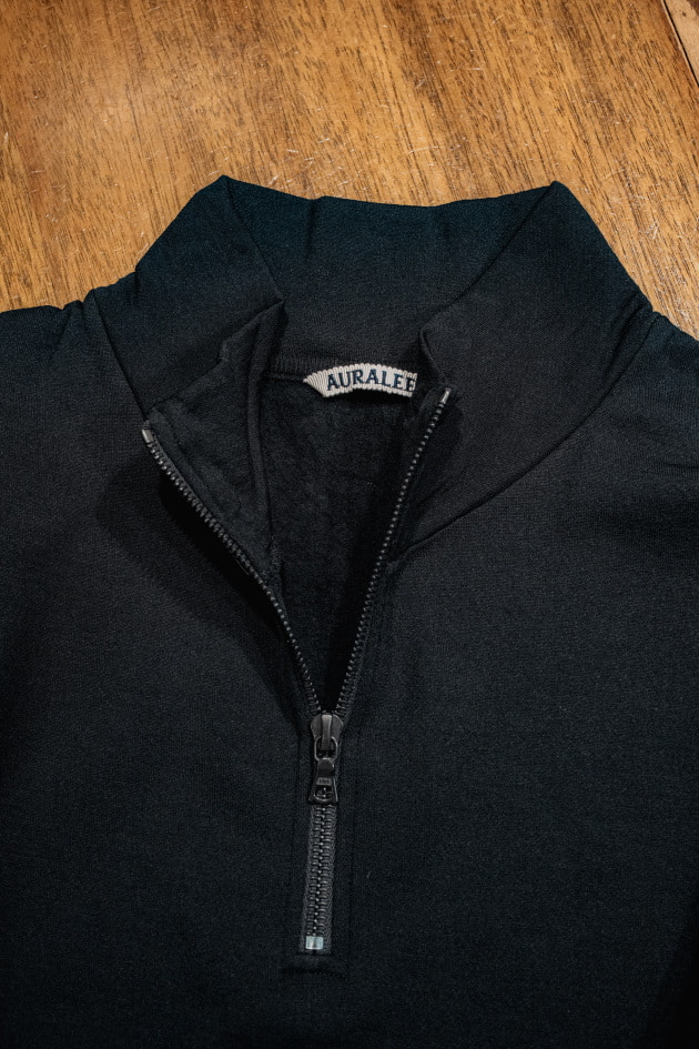 SUPREME ハーフジップスウェット　【AURALEE好き必見】 AURALEE好き必見】SUPREME ハーフジップスウェット 赤 - メルカリ