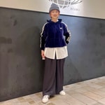 【別注】Gramicci 2プリーツ ワイド スラックス