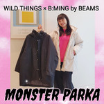 寒さを完全ブロック！MONSTER PARKA別注☆