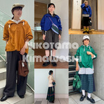 【ニコタマ着回し企画】あなたは何色にする？秋色アノラックパーカーを着回し！
