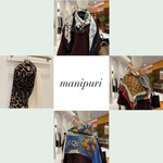 25fw【manipuri】ストール4選