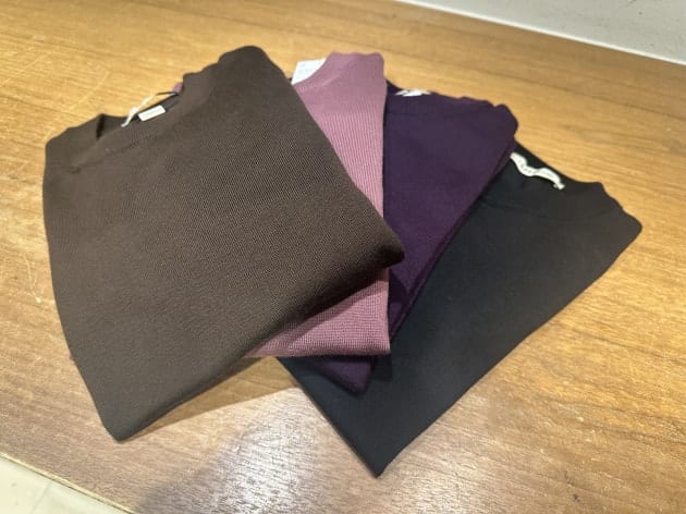 昨年から展開している新鋭ニット＜LORENZONI（ロレンツォーニ