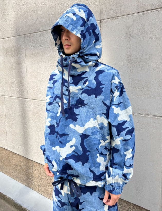 ご紹介させて下さい。抜群の存在感。BEAMS PLUSのインディゴカモ