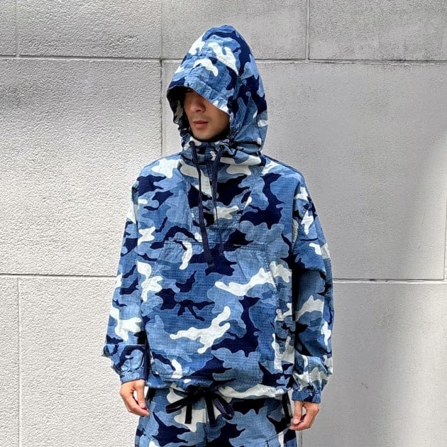 ご紹介させて下さい。抜群の存在感。BEAMS PLUSのインディゴカモ