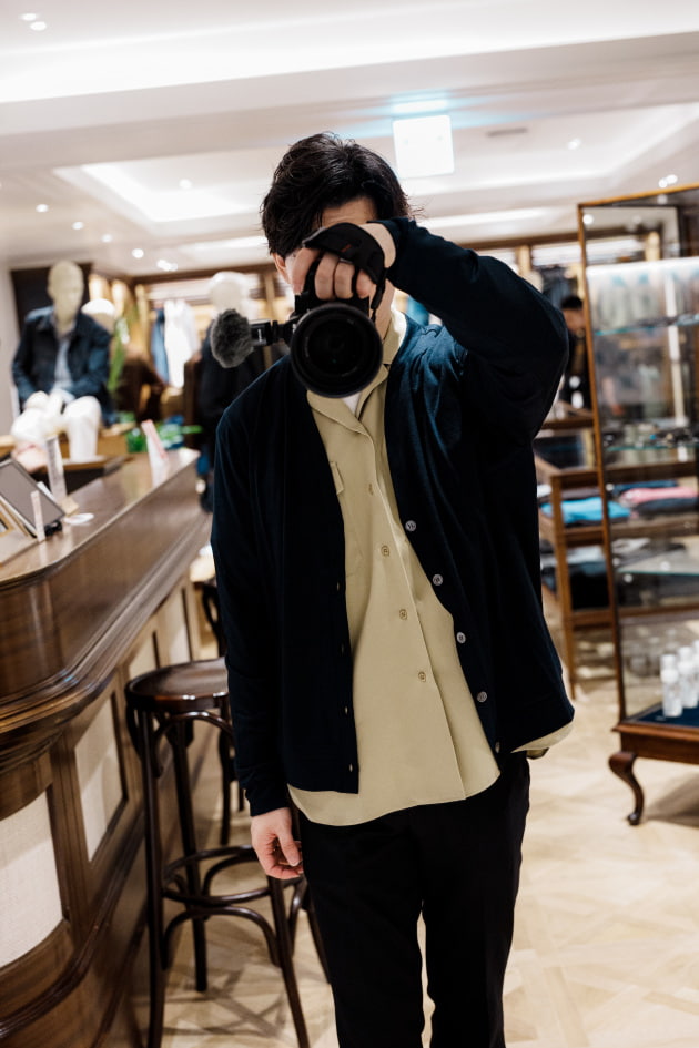 未使用　スローン　sloane カーディガン　ブルゾン　ジャケット　beams クールビズの次は？」に応える、ジャケットがわりに万能