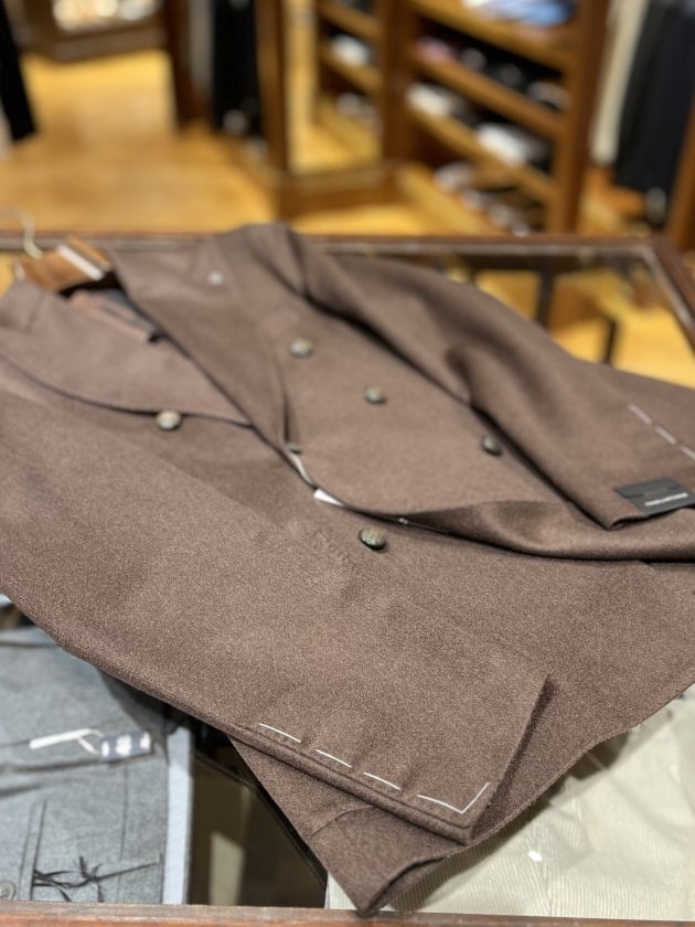 TAGLIATORE タリアトーレ BEAMS別注 キャメル　ダブルジャケット TAGLIATORE（タリアトーレ）＞上品なキャメルジャケット