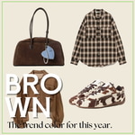 【注目の色】おすすめの"BROWN"アイテム
