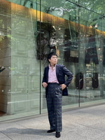 〈IGARASHI TROUSERS〉コットン100%ブラックウォッチ。