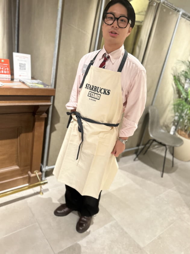 やっぱり＜STARBUCKS STAND by BEAMS＞が好み