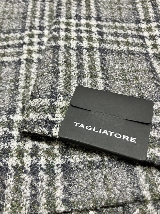 TAGLIATORE 〉スタッフ佐藤別注？な配色のグレンチェック