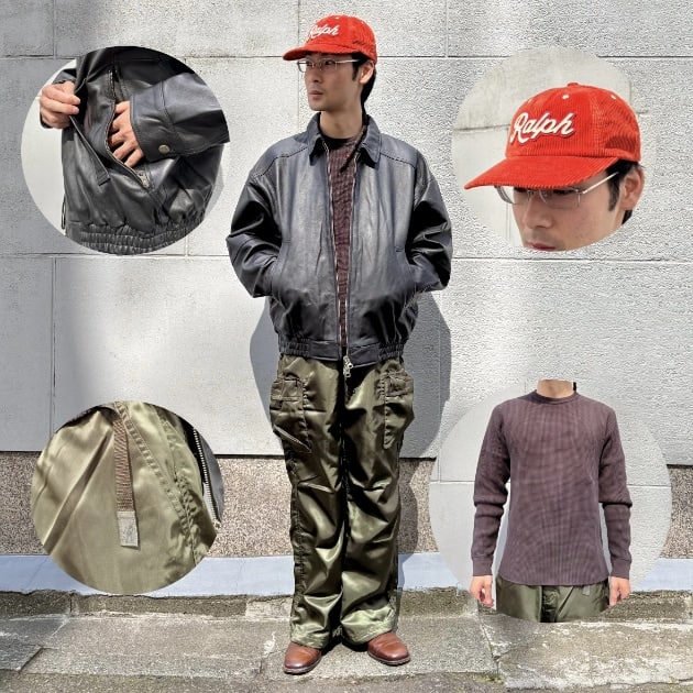 ご紹介させて下さい。秋冬の主役、シープレザーブルゾンスタイル