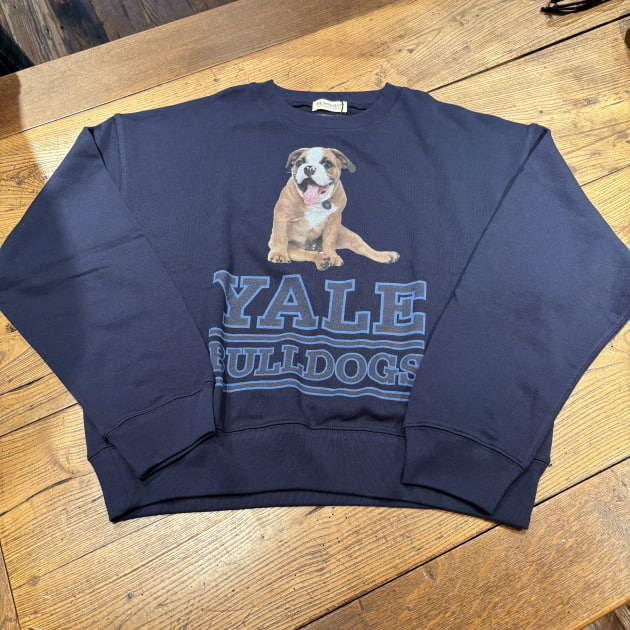 BEAMS　Lee スウェット　ブルドッグ 犬好き必見！〈THE BOOKS STORE〉YALE スウェット｜ビームス ボーイ