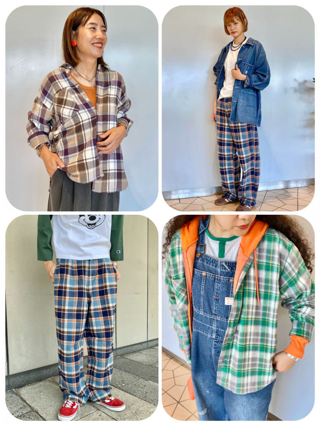 チェックシャツのススメ( ◠‿◠ )/