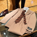 ＜BEAMS F＞オリジナルコットンスーツ