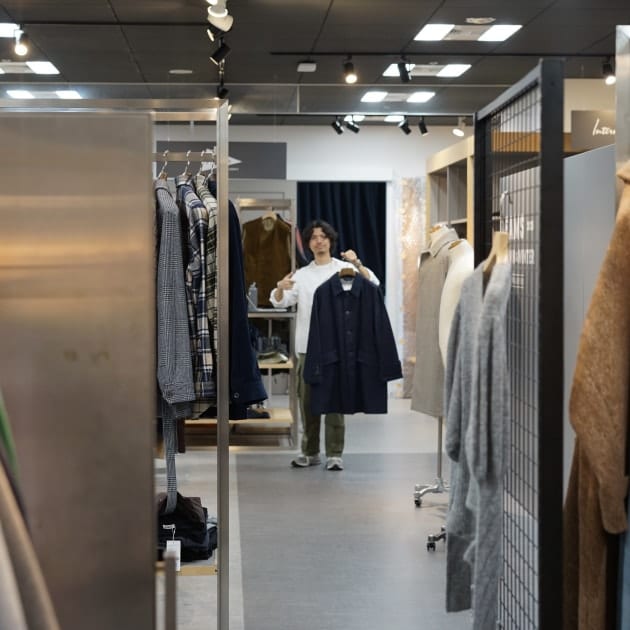 MACKINTOSH BEAMS F 別注 ウール ベルテッドコート 34 MACKINTOSH BEAMS F 別注 ウール ベルテッドコート 34 BEAMS F