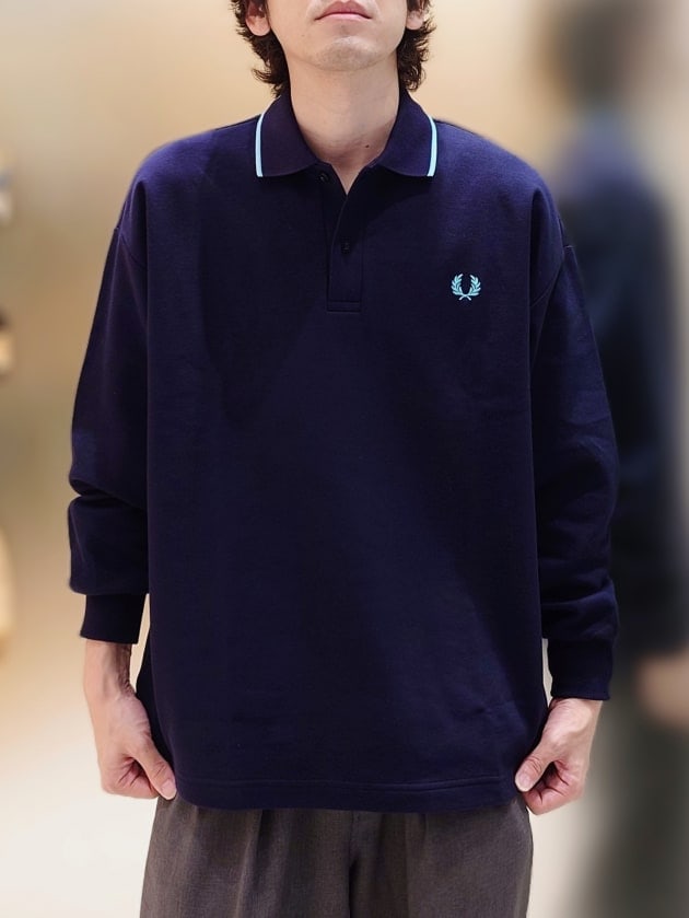 ビームス別注　FRED PERRY ネイビー 長袖ポロシャツ FRED PERRY】大好評の別注アイテム｜ビームス 新潟｜BEAMS