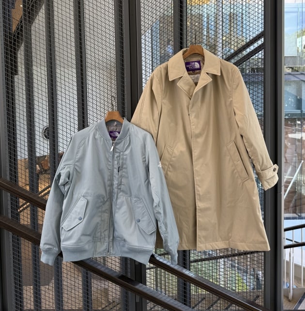 BEAMS別注 Mountain Field Jacket ベージュ M 大人気☆BEAMS 別注 THE NORTH FACE PURPLE LABELマウンテンフィールド