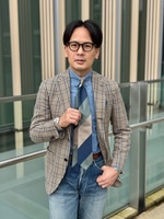 〈FRANCO BASSI〉衣替えに合わせてネクタイ購入しました。