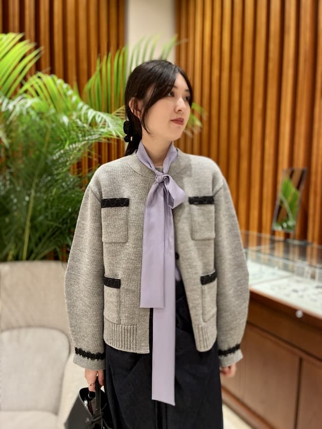 お値下げ！EFFE BEAMS トリムツイードジャケット　38 お値下げ！EFFE BEAMS トリムツイードジャケット 38 - メルカリ