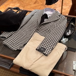 ＜TITO ALLEGRETTO＞チェックジャケットスタイル