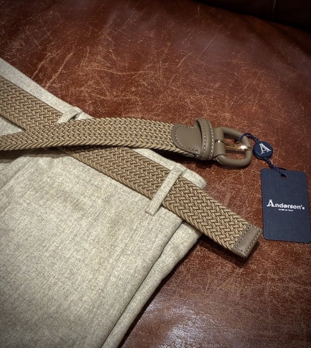 Anderson's＞ラバーメッシュベルト｜ビームス ハウス 六本木｜BEAMS