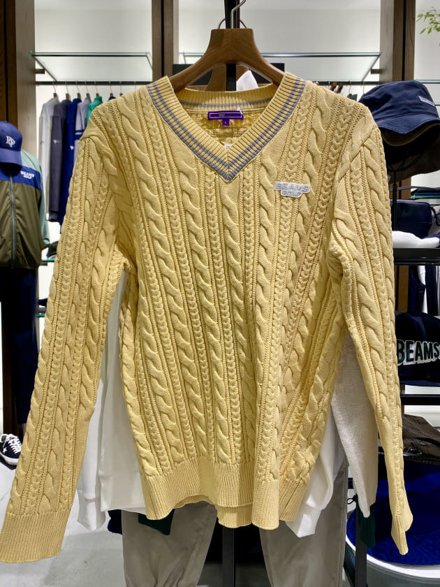 BEAMS GOLF 防風 星柄 ニット セットアップ 82150053647_D_12.jpg
