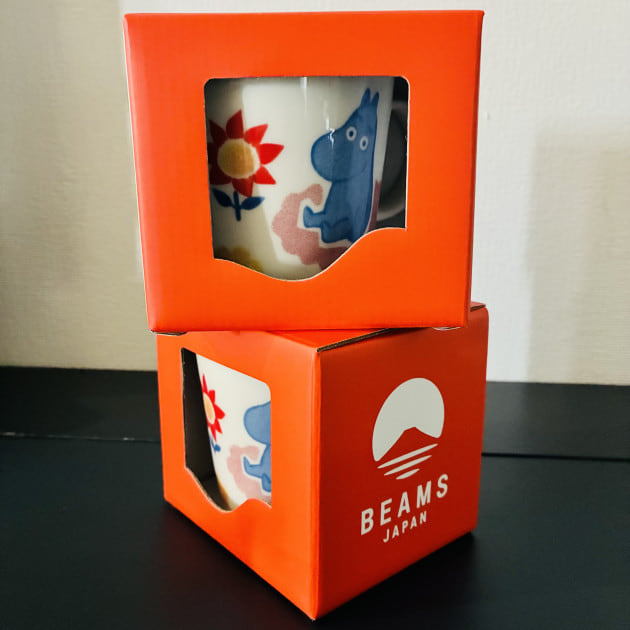 限定品 Beams MOOMIN ARABIA ハンド ペイント マグ ① ARABIA×BEAMS JAPAN】特別なハンドペイントのムーミンマグ
