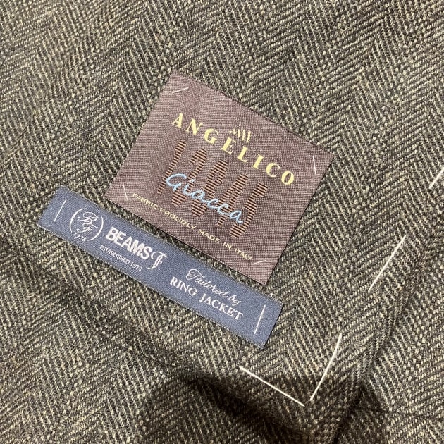 BEAMS'F リング ジャケット ヘリンボーン テラード ジャケット 秋冬、商品紹介 ヘリンボーンジャケット編｜BEAMS F（ビームスF