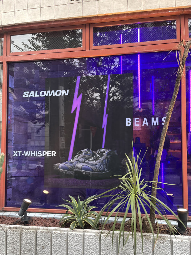 インショップイベントの風景を〜 10/3（金）発売！〈Salomon〉最新別注モデル “XT-Whisper”